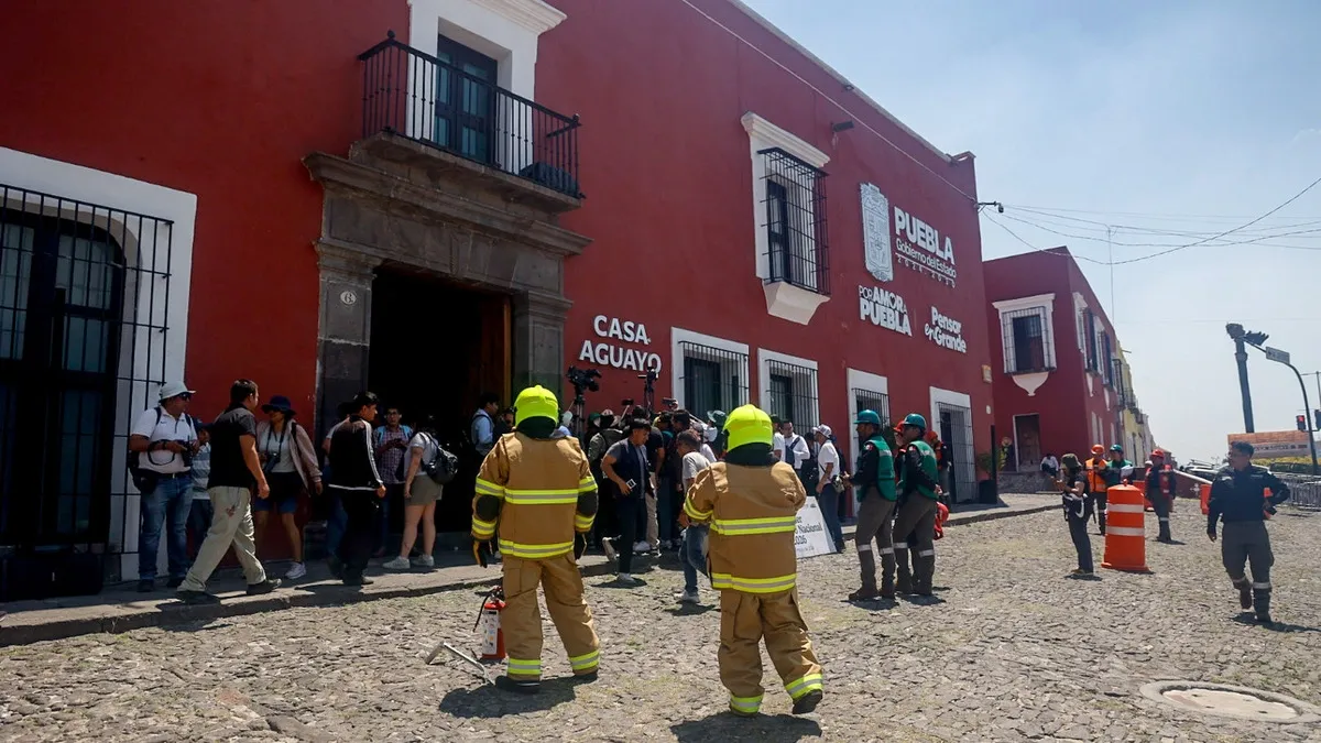 Así se vivió el Primer Simulacro Nacional en los municipios de Puebla ...